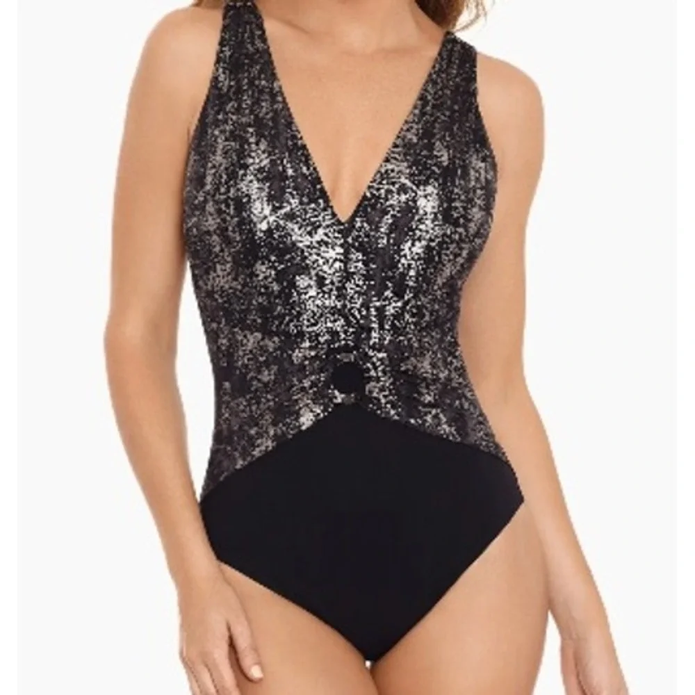 Amoressa by Miraclesuit Siddhartha One‎ Piece in Into The Mystic Swimsuit Sz 10